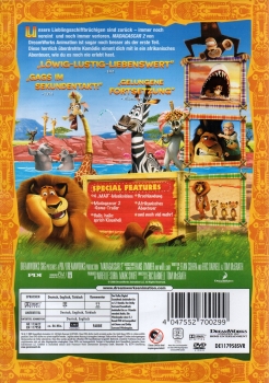 Madagascar 2 - 2-Disc Party Pack - Doppel-DVD - Neu & OVP